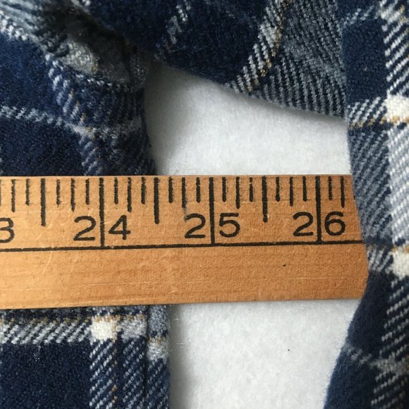 #EE Bugle Boy Originals Casual Long Sleeve Plaid Shirt Mens XL X-Large spackled - Picture 2 of 8